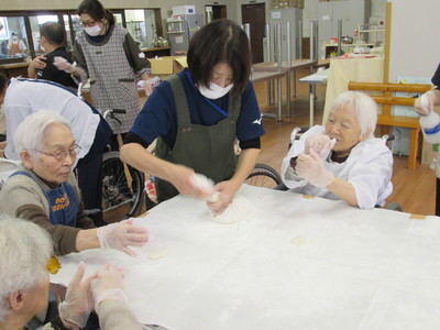 餅つき